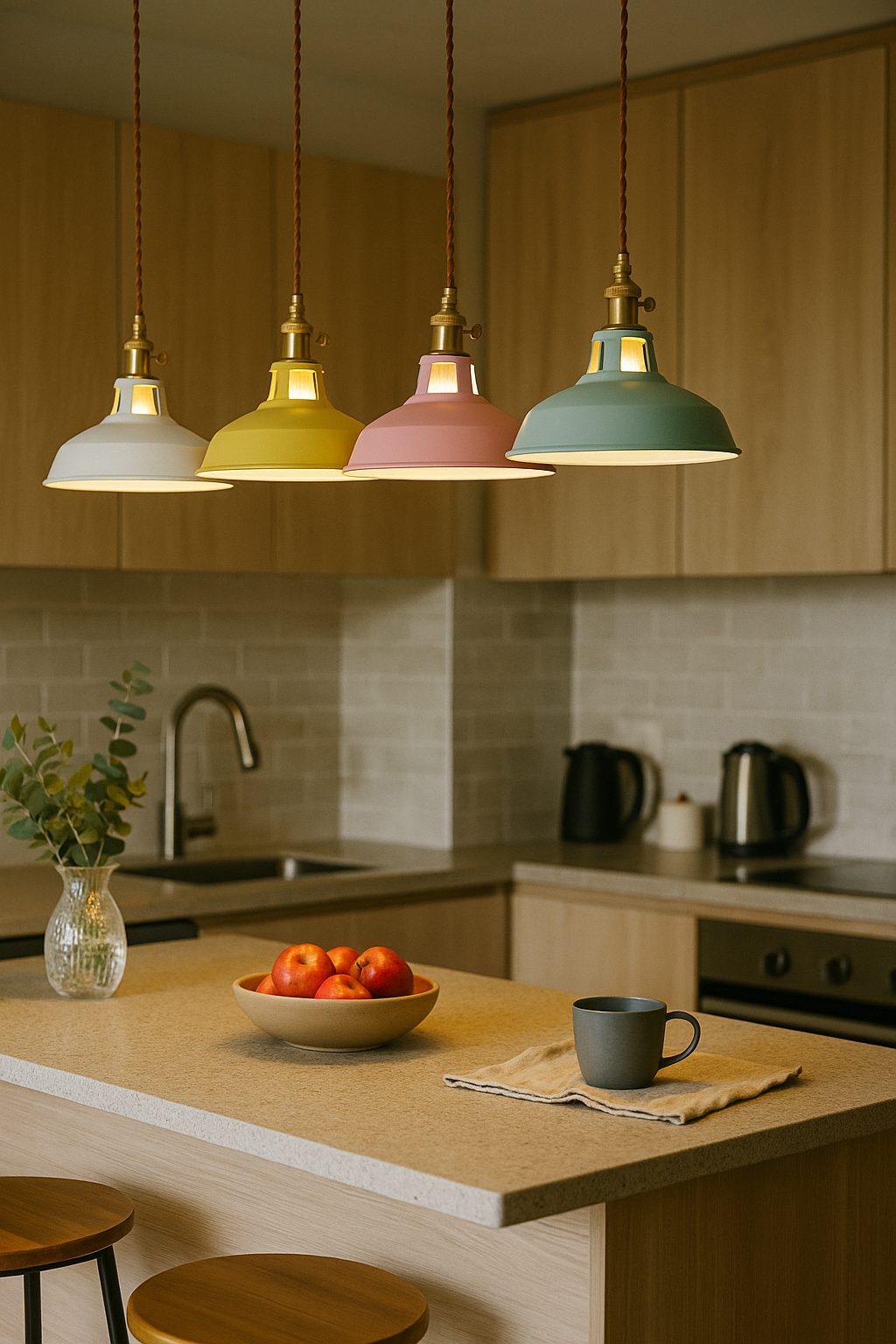 Pendant Light Dome Shade Kitchen | Vintage Style