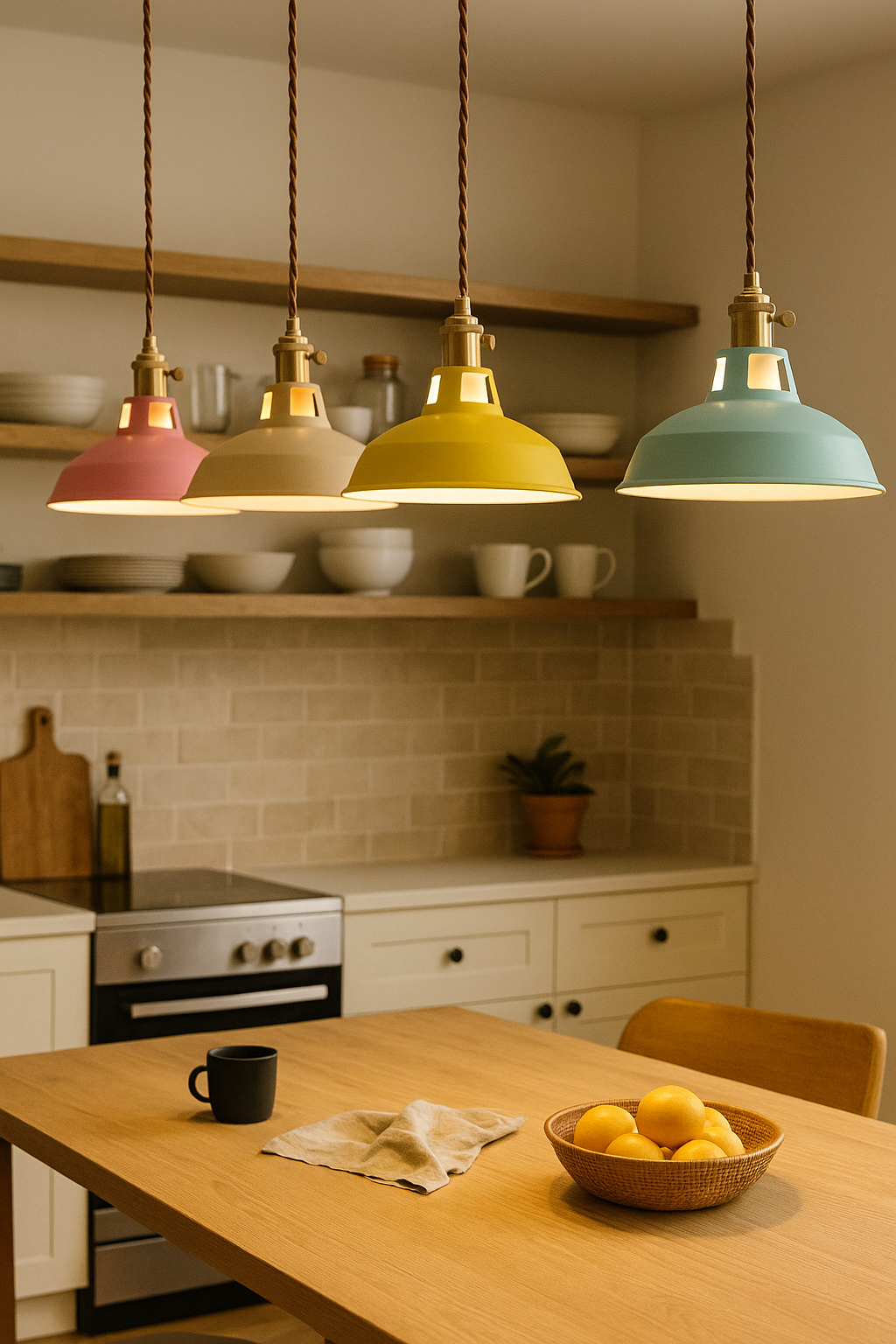 Pendant Light Dome Shade Kitchen | Vintage Style