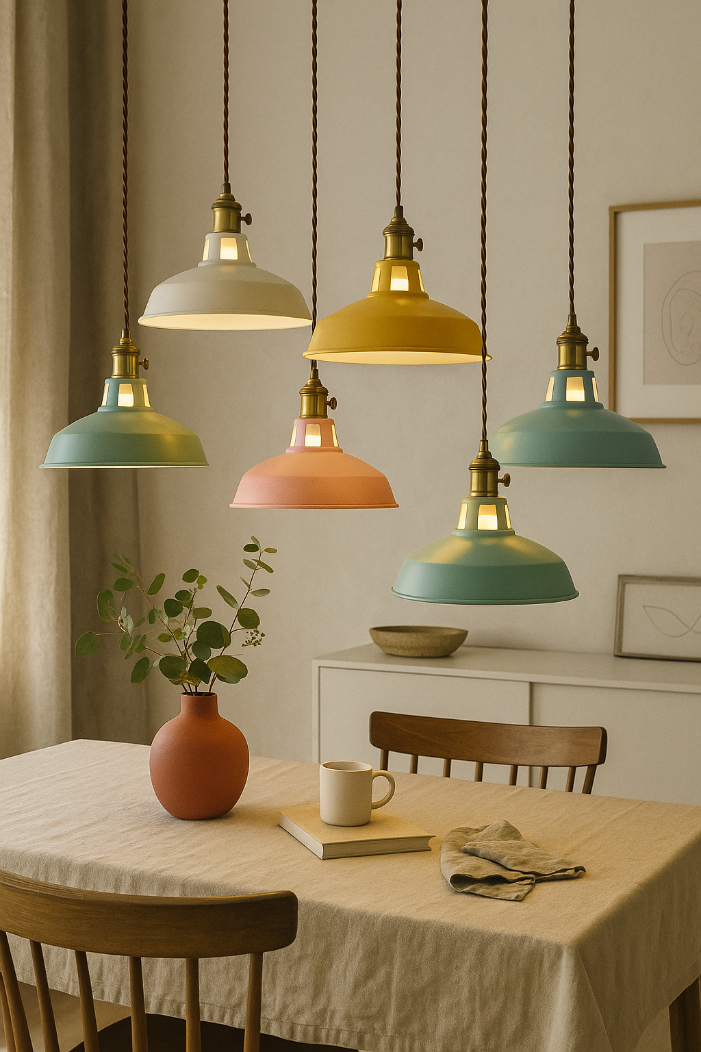 Pendant Light Dome Shade Kitchen | Vintage Style