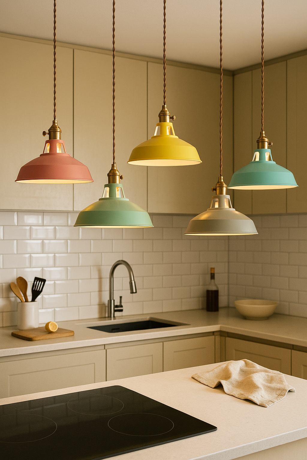 Pendant Light Dome Shade Kitchen | Vintage Style