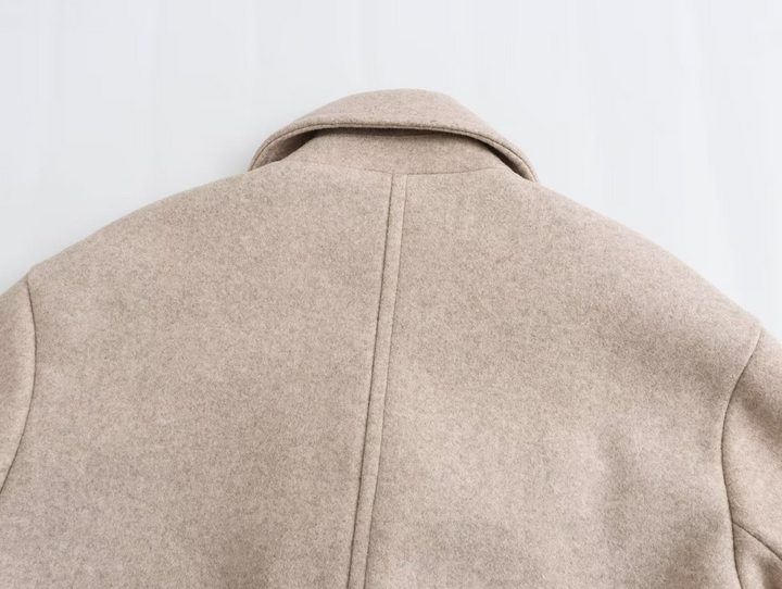 Yasmin | Relaxed Woollen Overcoat