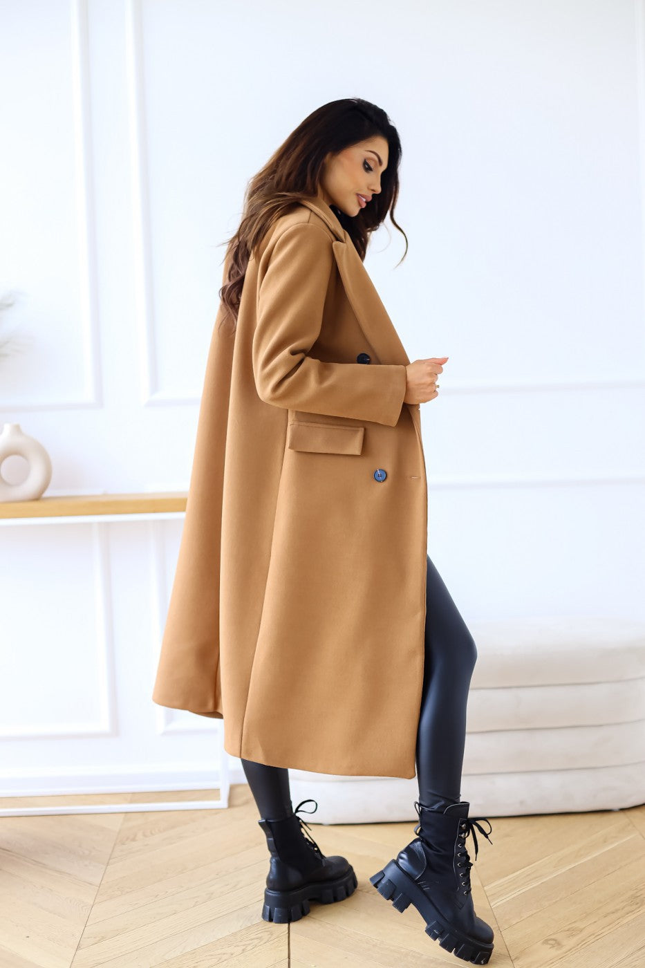 Klara | Double Breasted Trench Coat