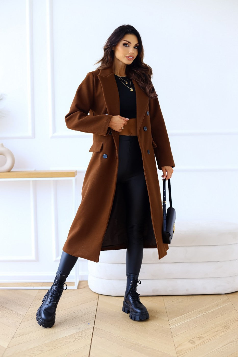 Klara | Double Breasted Trench Coat