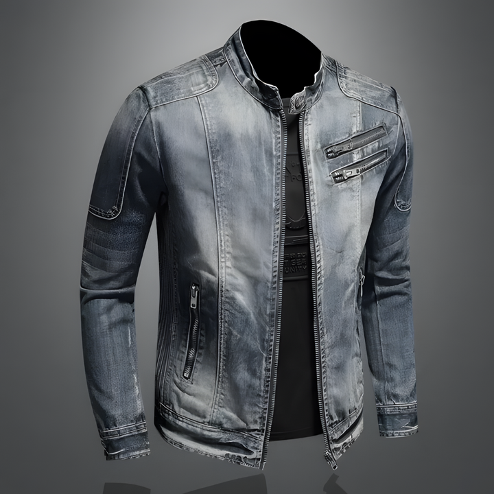 Ryan | Distressed Denim Jacket