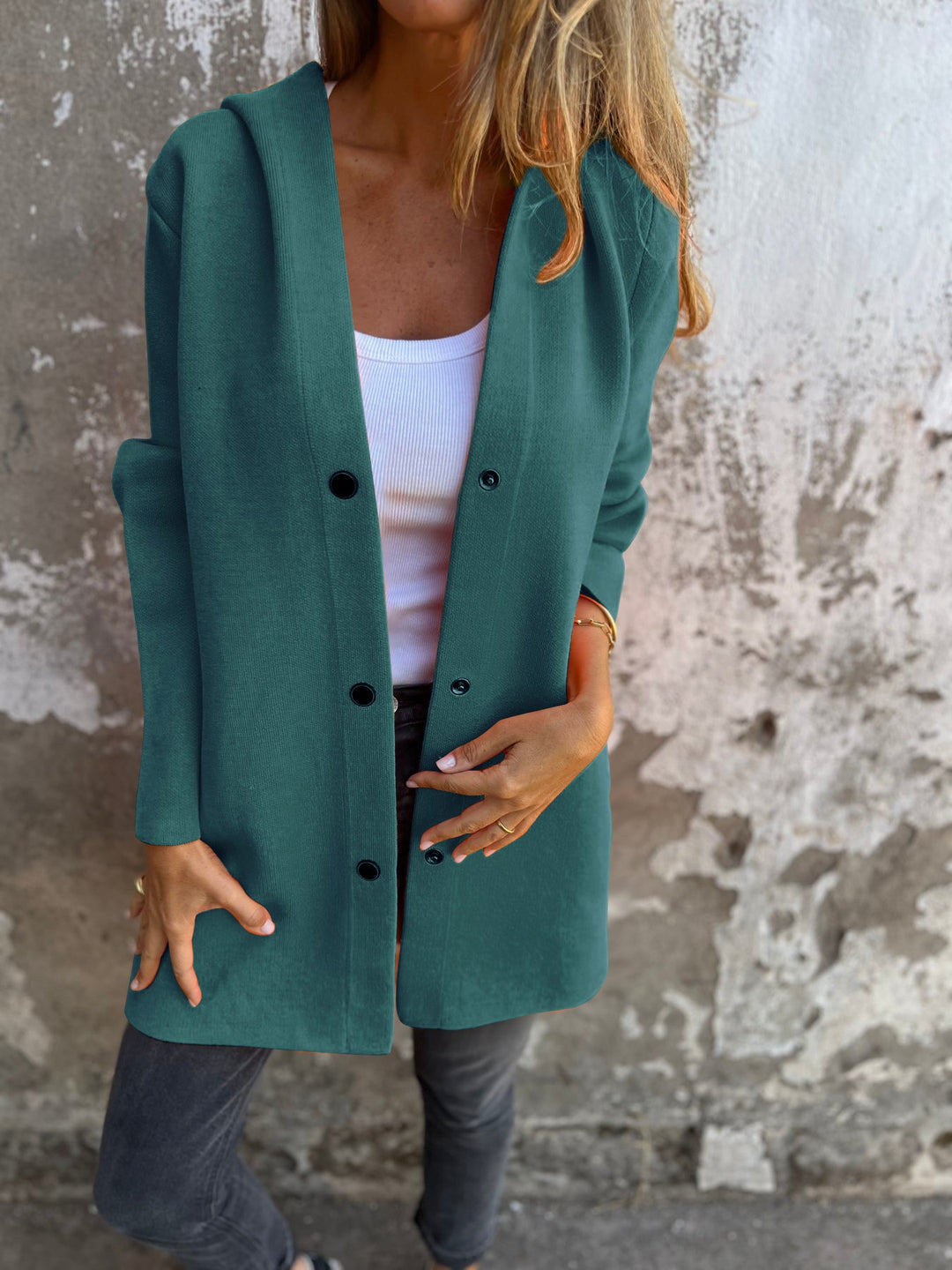 Celeste | Relaxed Hooded Cardigan