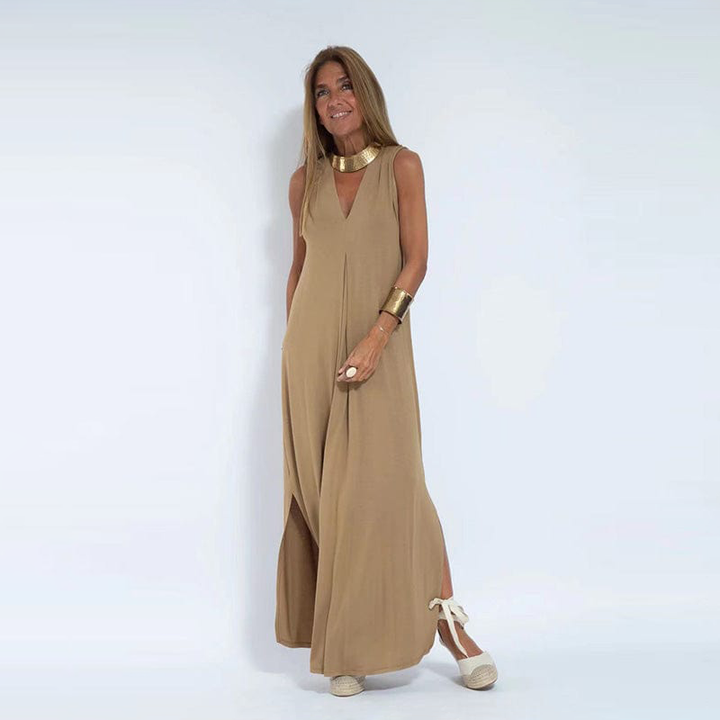 Lisa™｜Elegant Long Dress + FREE Matching Cardigan