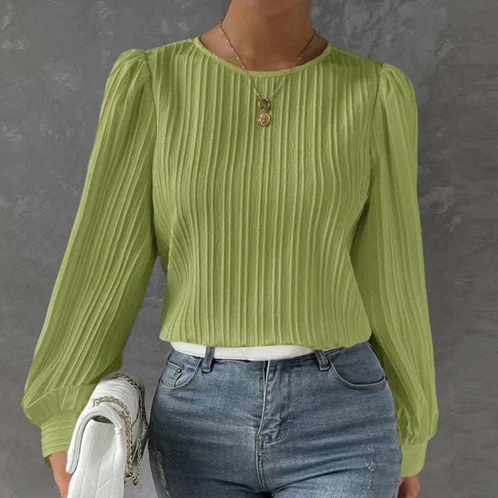 Lila | Relaxed Pleated Blouse