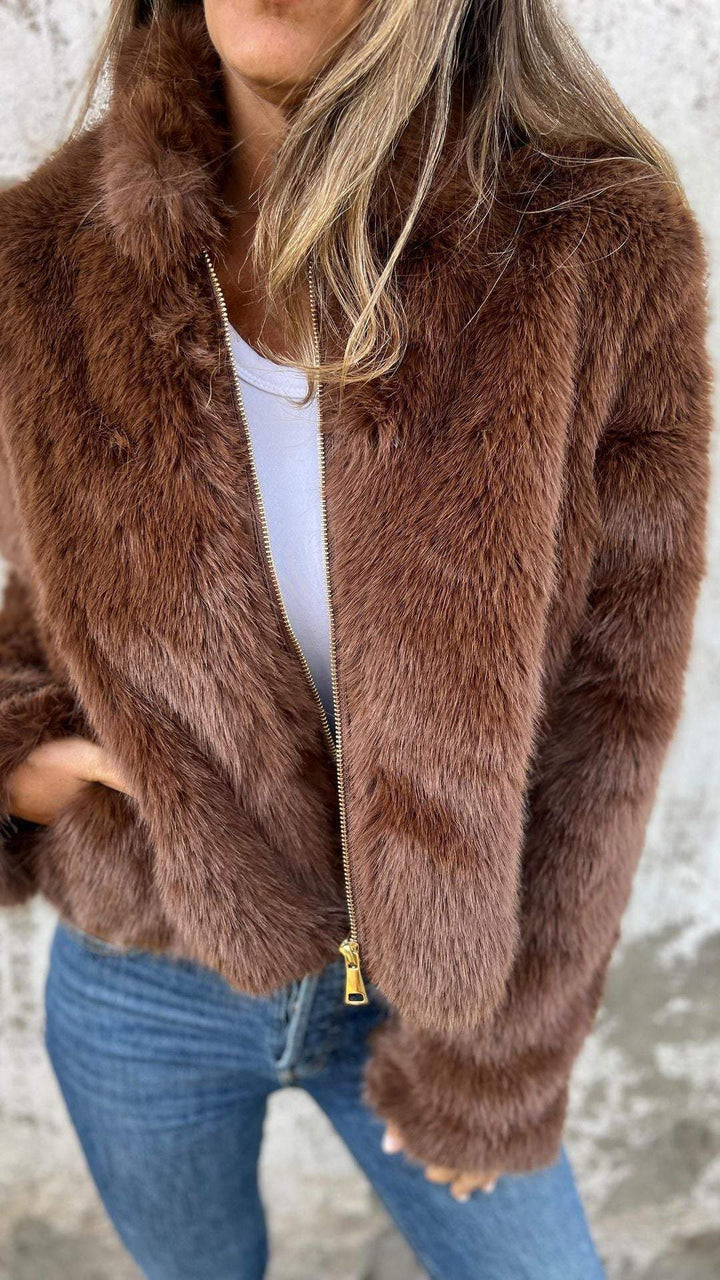 Claudia - Faux Fur Jacket