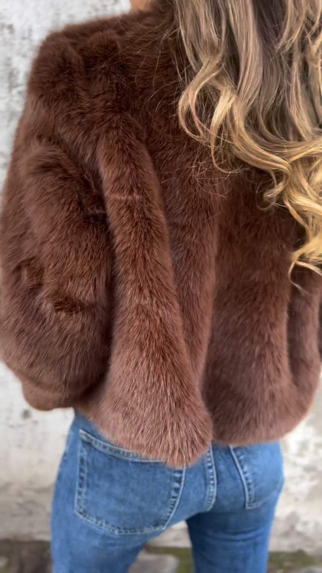 Claudia - Faux Fur Jacket