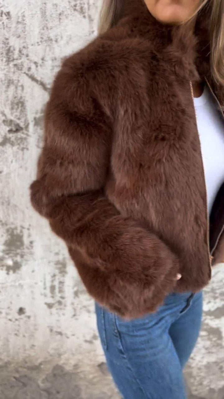 Claudia - Faux Fur Jacket