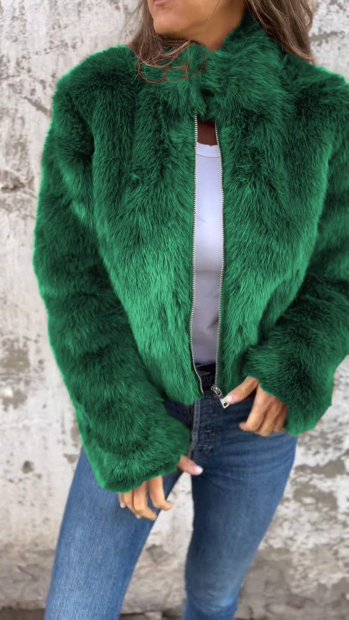 Claudia - Faux Fur Jacket